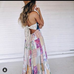 Poor Pitiful Pearl Handmade Patchwork Dinner Dress